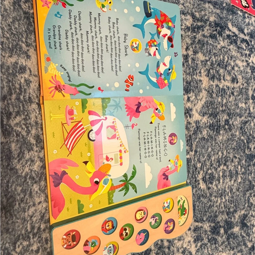 Laugh & Sing Silly Animal Songs Book - Orange - Picture 2 of 3